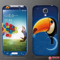 Виниловая наклейка Попугай для Samsung i9500 Galaxy S 4